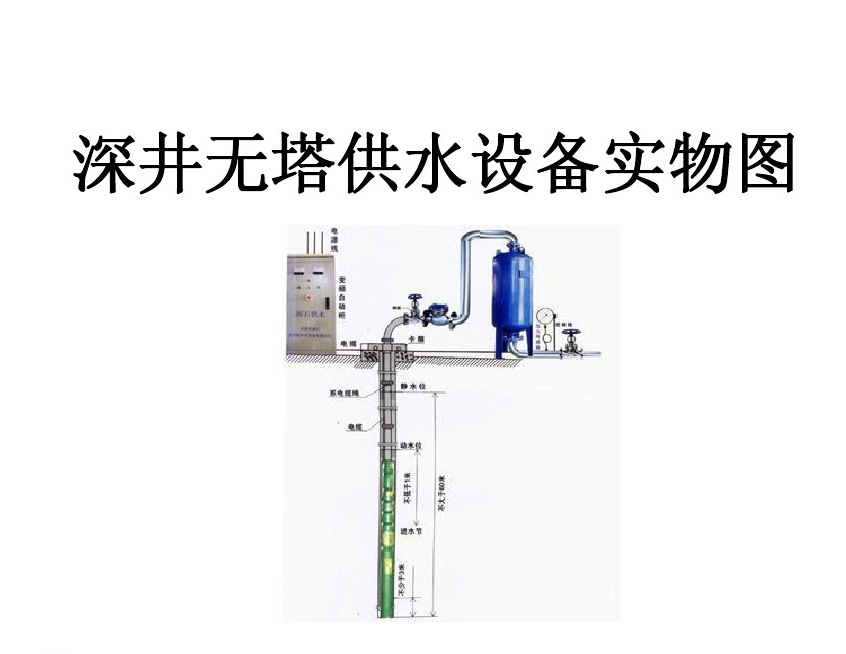 长兴岛井泵无塔式供水设备